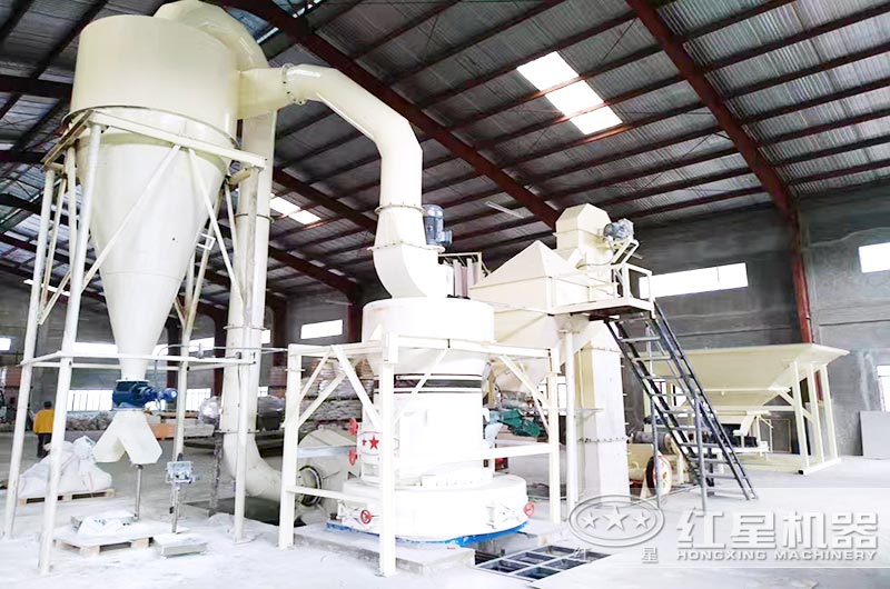 石料磨粉機配置收塵裝置，環保節能