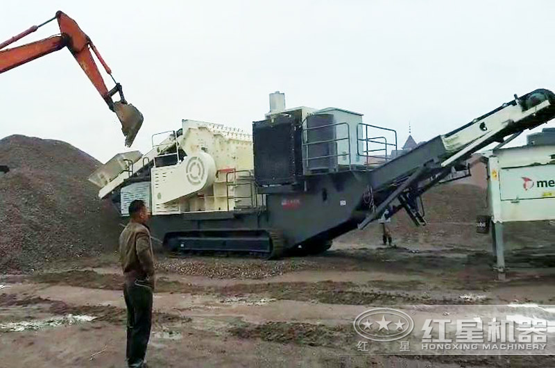 小型移動碎石機(jī)生產(chǎn)線